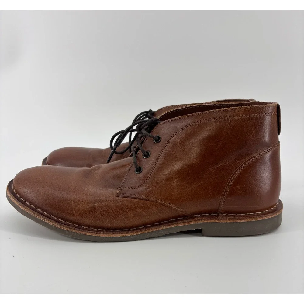 Franco Fortini Dade Brown Leather Chukka Boot Men's Size 9